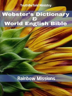 cover image of Webster's Dictionary & World English Bible